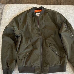 Old Navy Olive Bomber Jacket